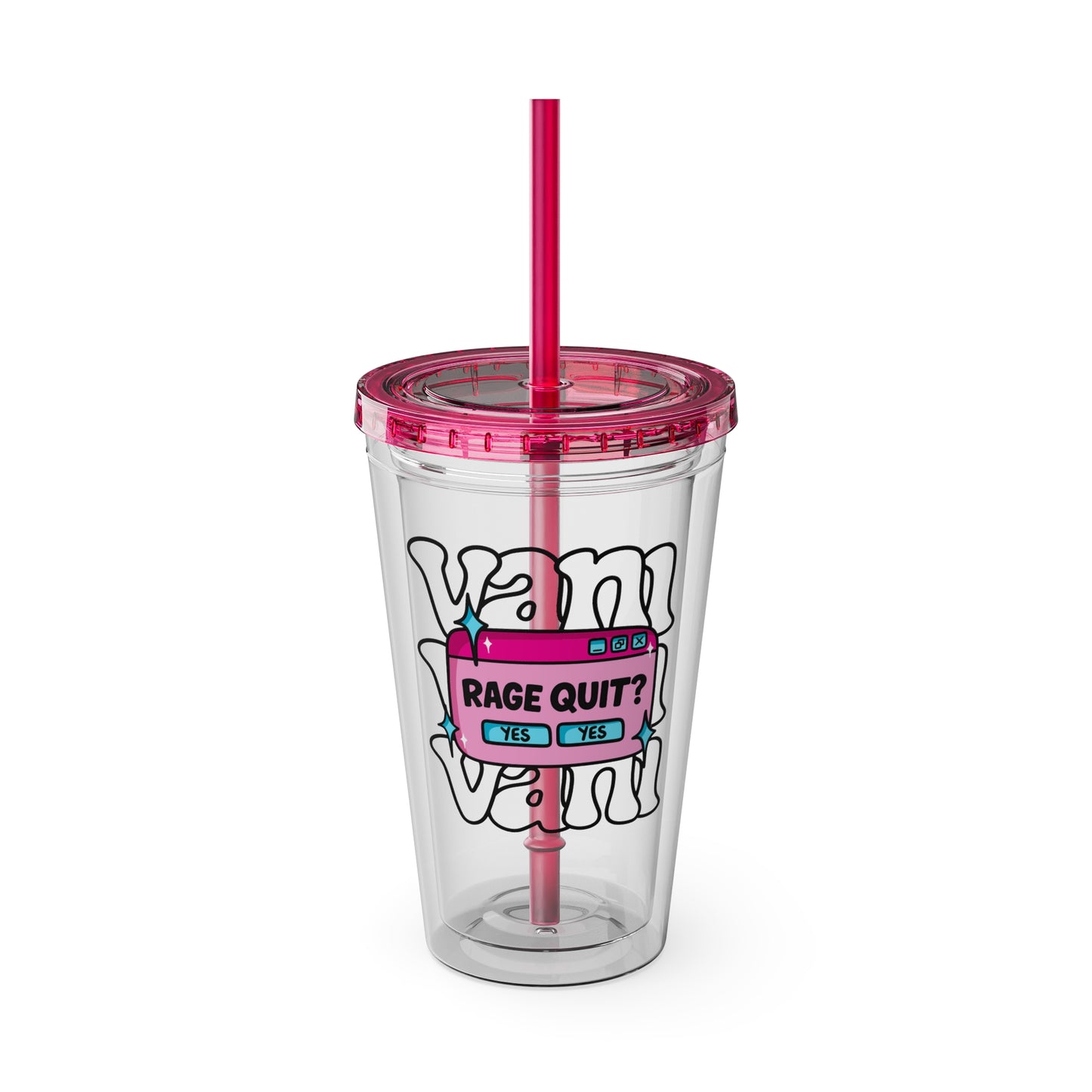 Yes Yes Rage Quit Tumbler