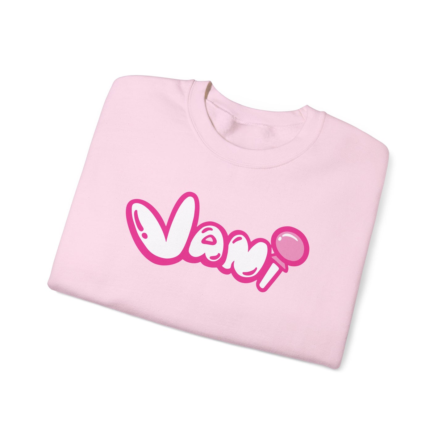 Vani Pink Crewneck Sweater