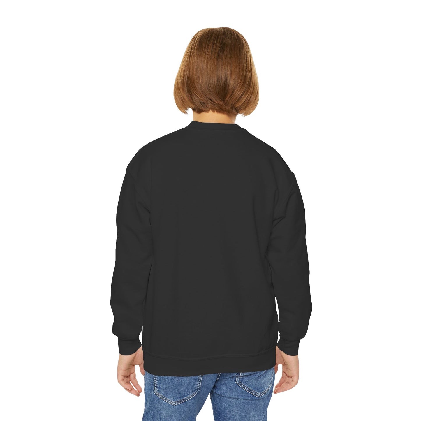 (Kids) Vani Black Crewneck Sweater