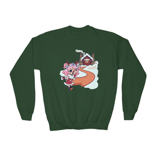 (Kids) Vanibelle Holiday Crewneck Sweatshirt