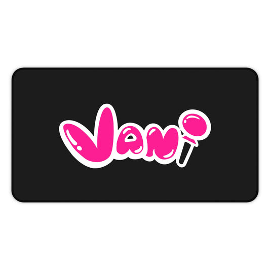 Vani Black Desk Mat