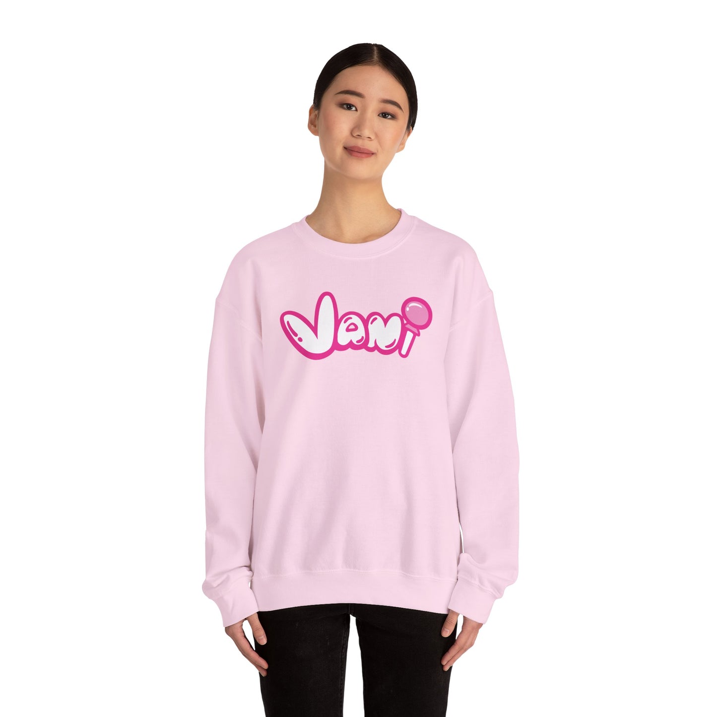 Vani Pink Crewneck Sweater