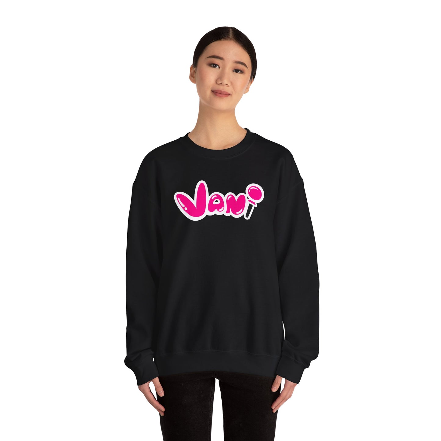 Vani Black Crewneck Sweater