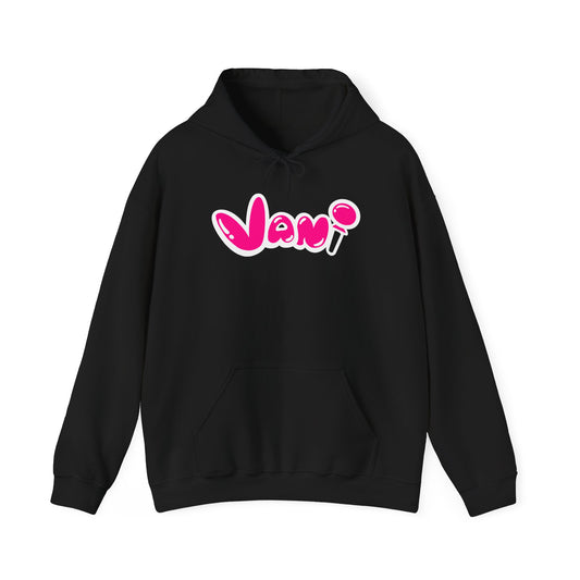 Vani Black Unisex Hoodie