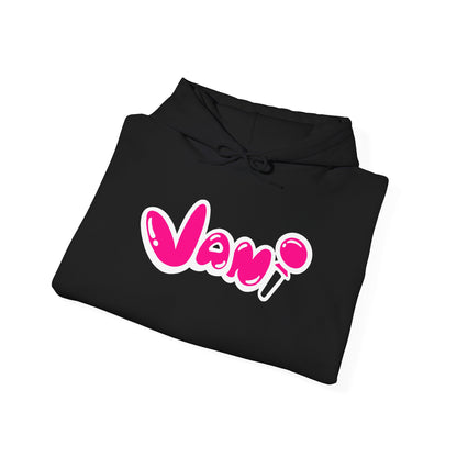 Vani Black Unisex Hoodie
