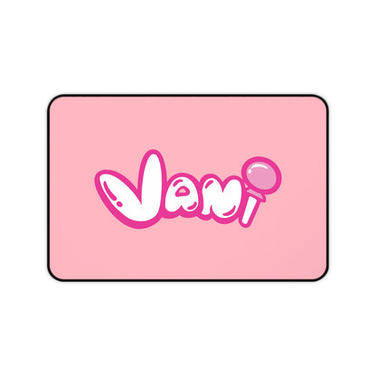 Vani Pink Desk Mat