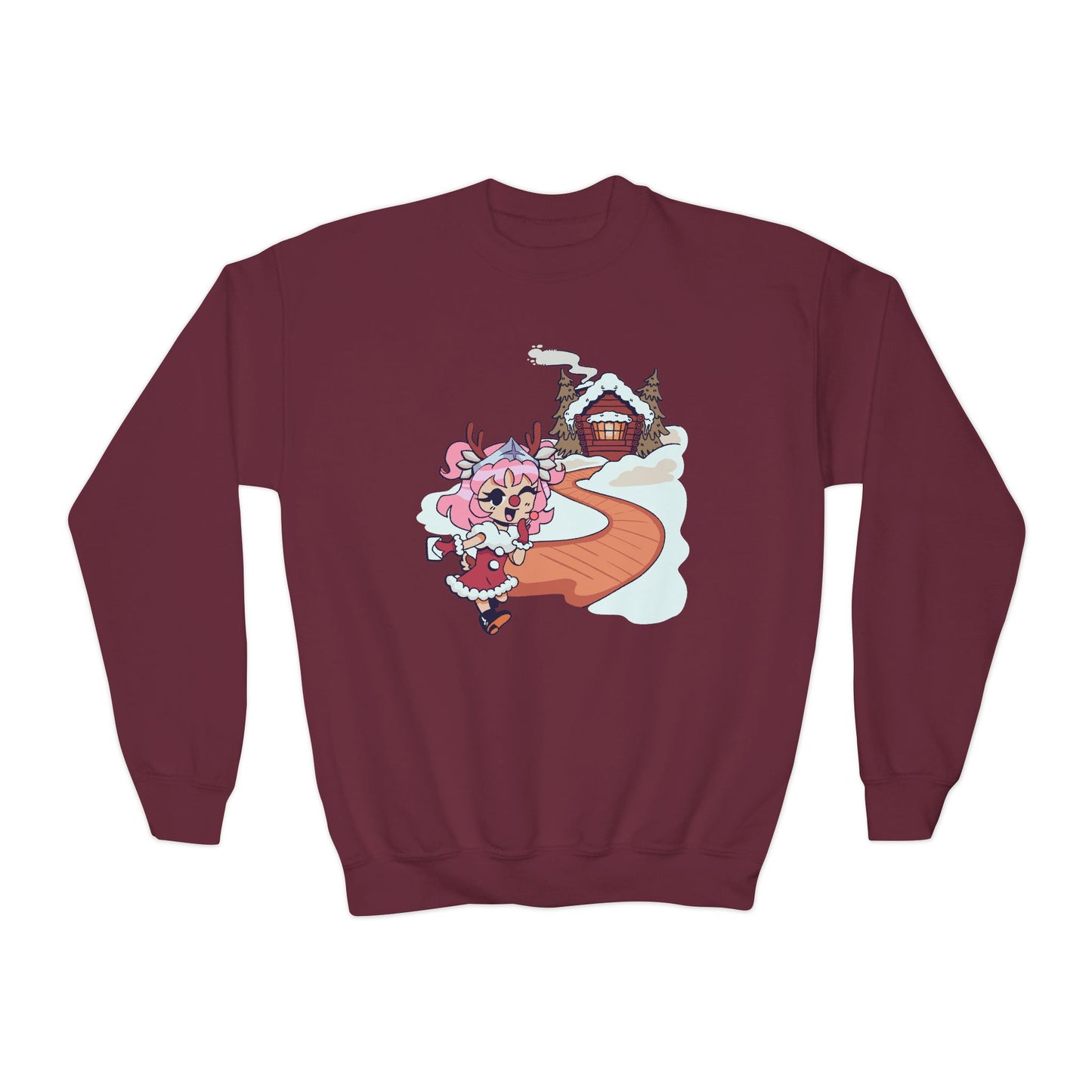 (Kids) Vanibelle Holiday Crewneck Sweatshirt