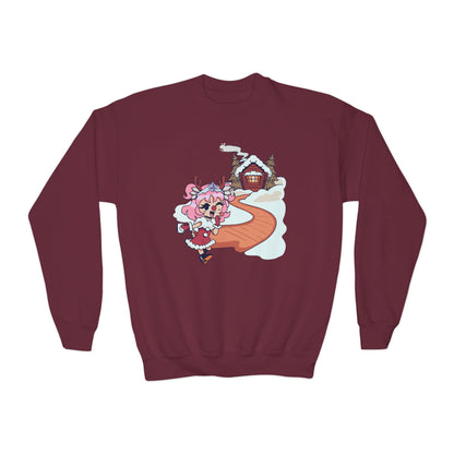 (Kids) Vanibelle Holiday Crewneck Sweatshirt
