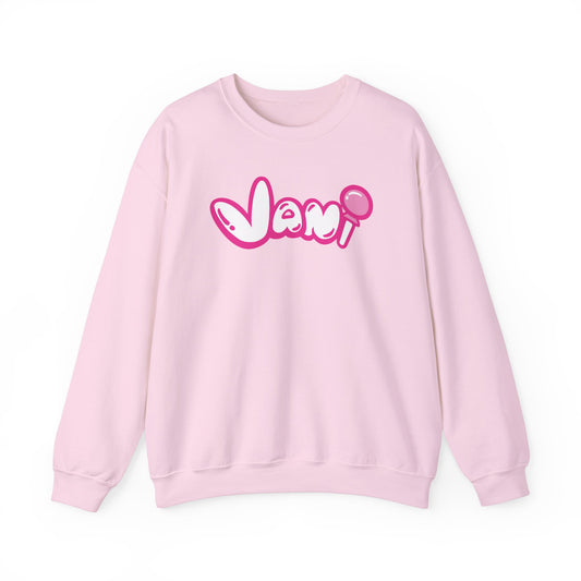 Vani Pink Crewneck Sweater