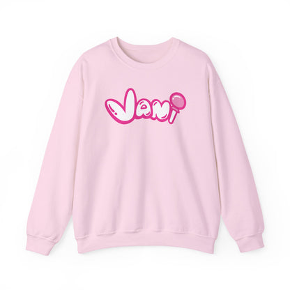Vani Pink Crewneck Sweater