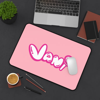 Vani Pink Desk Mat