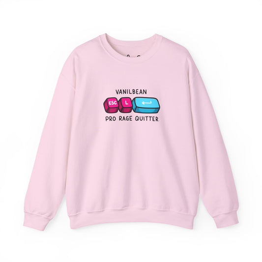 Pro Rage Quitter Crewneck Sweatshirt