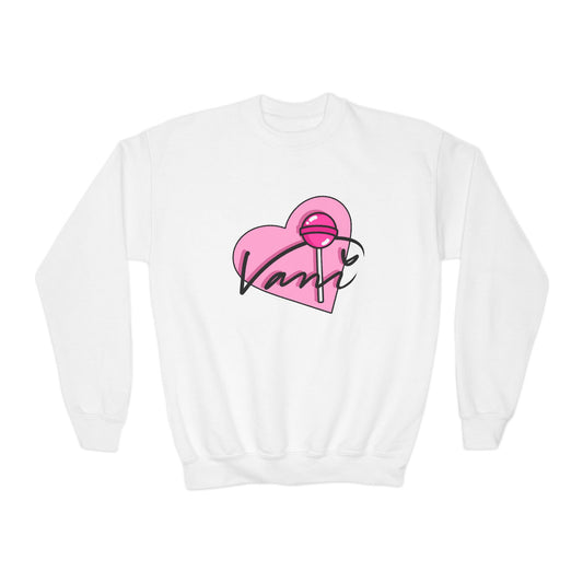 (Kids) Heart Signature Crewneck Sweater
